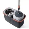 Kép 3/4 - Spin Mop forgófejes felmosószett (vödör + nyél + acél facsaró + 2 mop)