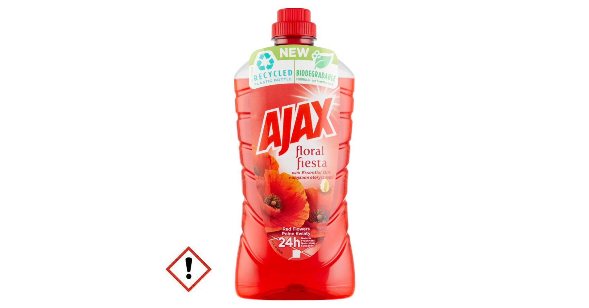 Ajax Floral Fiesta Háztartási Tisztítószer 1 Liter Több Illat Gastro Papír Webáruház 5866