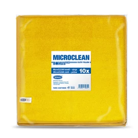 BonusPRO  MicroCLEAN mikroszálas kendő 10 db/csomag (SÁRGA)