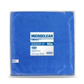 BonusPRO  MicroCLEAN mikroszálas kendő 10 db/csomag (KÉK)