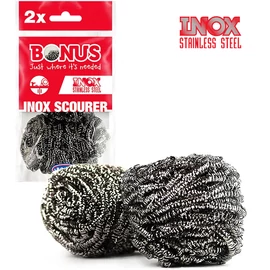 Bonus fém dörzsi INOX spirál 2 db