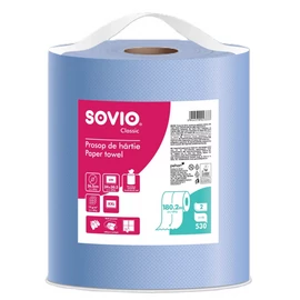 SOVIO ipari törlőpapír KÉK 2 réteg 530 lap 180 méter