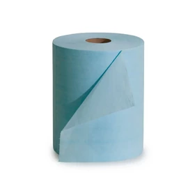 Ipari törlőpapír 14 cm MINI BASIC  1 réteg zöld 270 lap 65 méter
