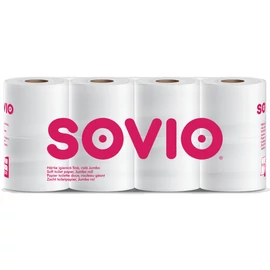 SOVIO PREMIUM toalettpapír 8 tekercs 250 lap 3 réteg