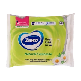 Zewa Natural Camomile Nedves WC Papír 42 db
