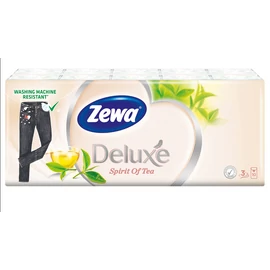 Zewa Deluxe Spirit of Tea 3 rétegű papír zsebkendő 10x10 db