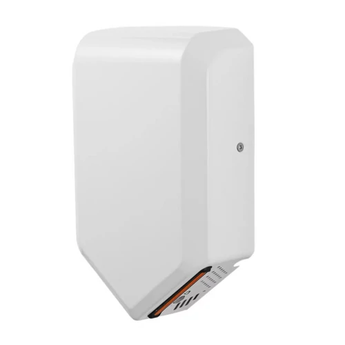 Kézszárító, rozsdamentes acél, fehér, légpengés 1000W 
