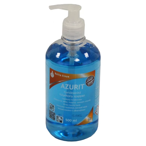 Azurit 500ml - Fertőtlenítő folyékony szappan  12x500ml (pumpás)