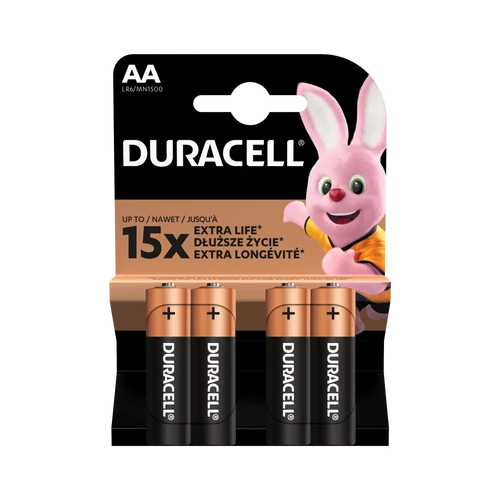 Duracell BSC 4 db AA elem - UG