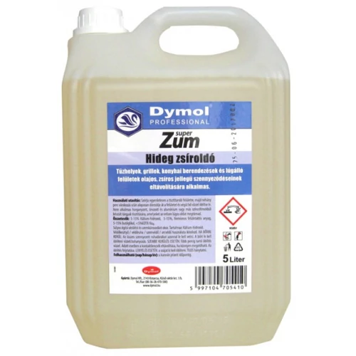 Dymol Professional ZUM hideg zsíroldó 5 liter