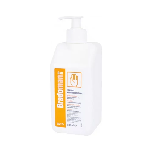 BRADOMAN soft higiénés kézfertőtlenítő szer 500ml pumpás