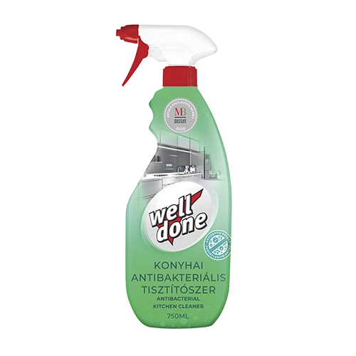 Well Done Konyhai fertőtlenítő hatású tisztítószer 750 ml