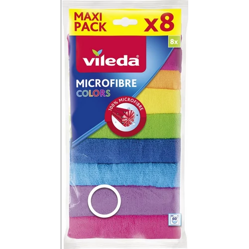 Vileda Color 8 színű mikroszálas törlőkendő