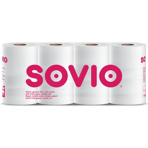 SOVIO PREMIUM toalettpapír 8 tekercs 250 lap 3 réteg