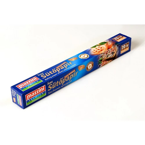 MAZZINI Íves Sütőpapír 20ív (szilikonos) dobozos