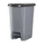 Pedálos szemetes kuka SLIM, műanyag, ECO antracit, 40L