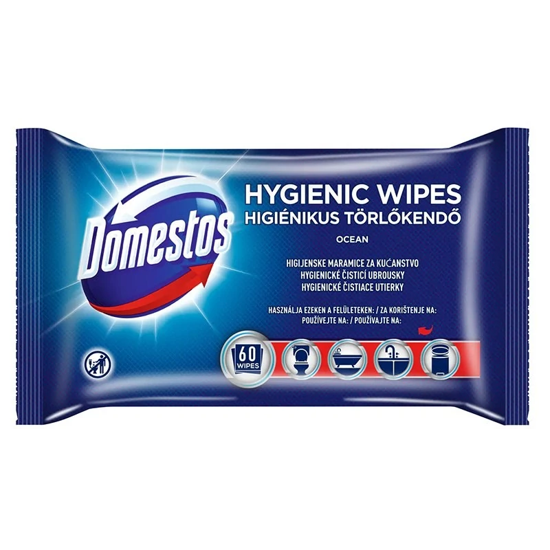 Domestos higiénikus törlőkendő utántöltő 60 db