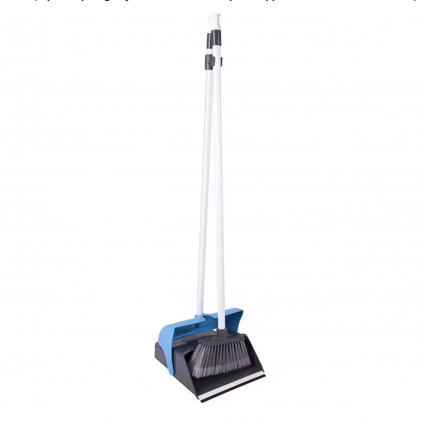 Nyeles billenős lapát + seprű szett kék 
