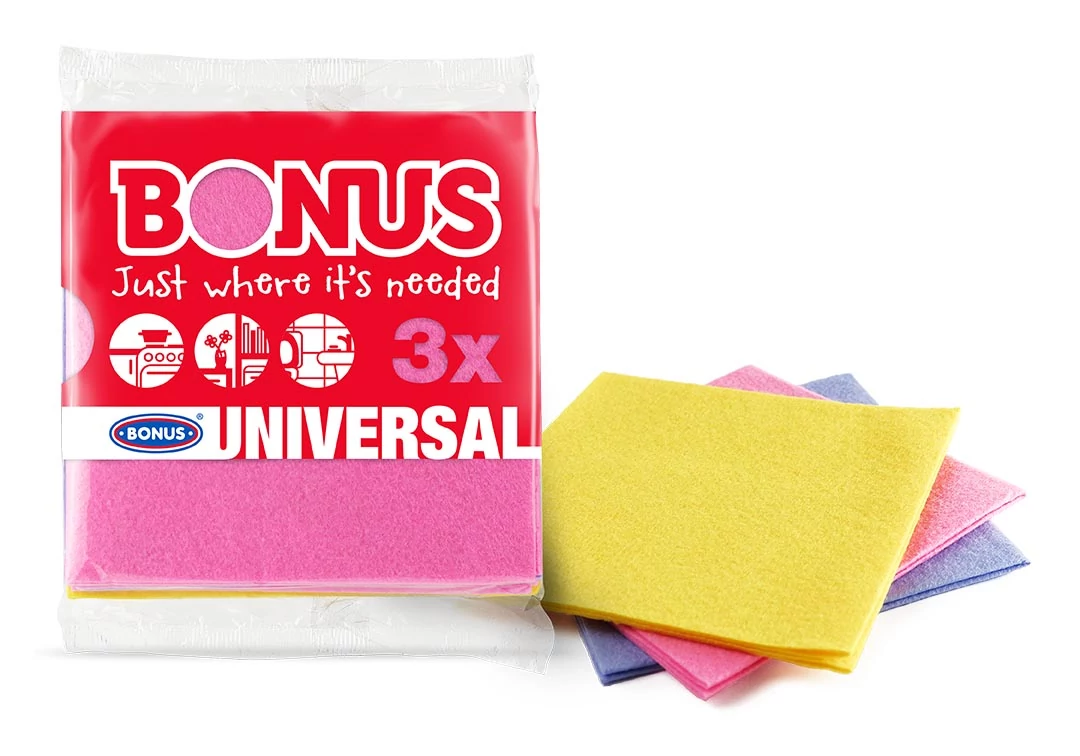 Bonus Általános törlőkendő 3 db