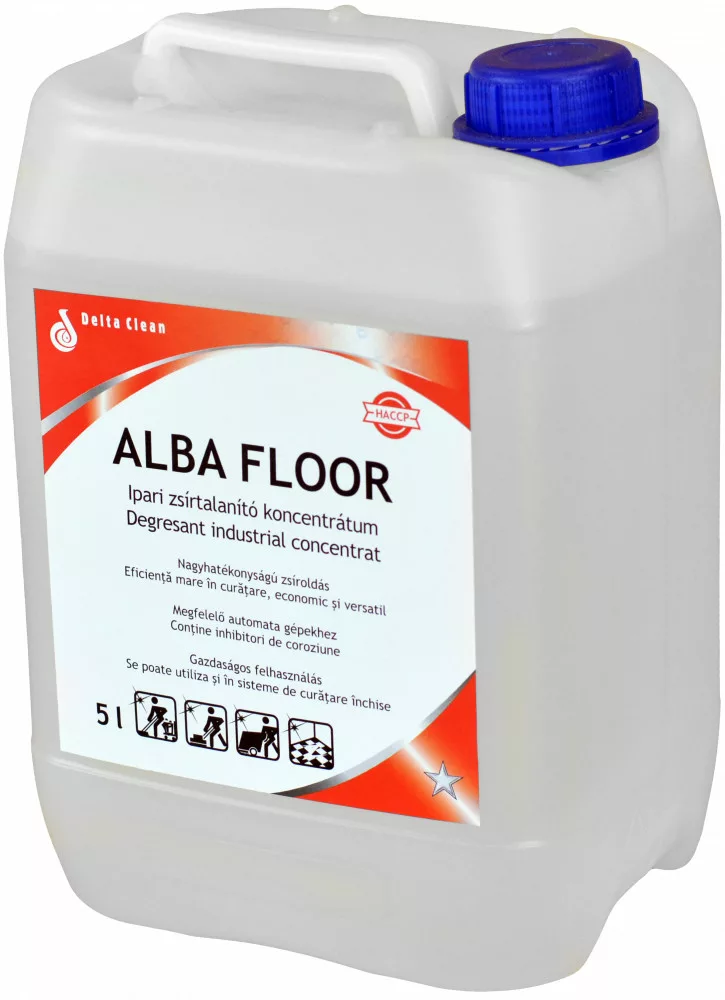 Alba Floor 5 kg - Ipari zsírtalanító koncentrátum