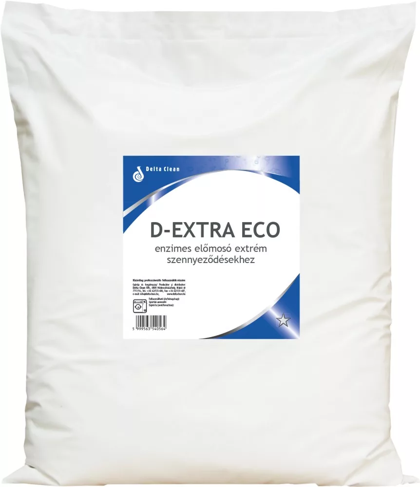 D-Extra Eco 20 kg - Enzimes előmosó extrém szennyeződésekhez