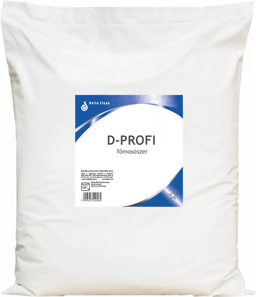 D-Profi 3 kg - Fertőtlenítő hatású főmosópor