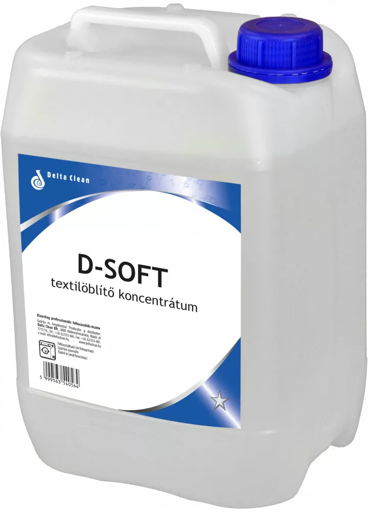 D-Soft 5L - Textilöblítő koncentrátum