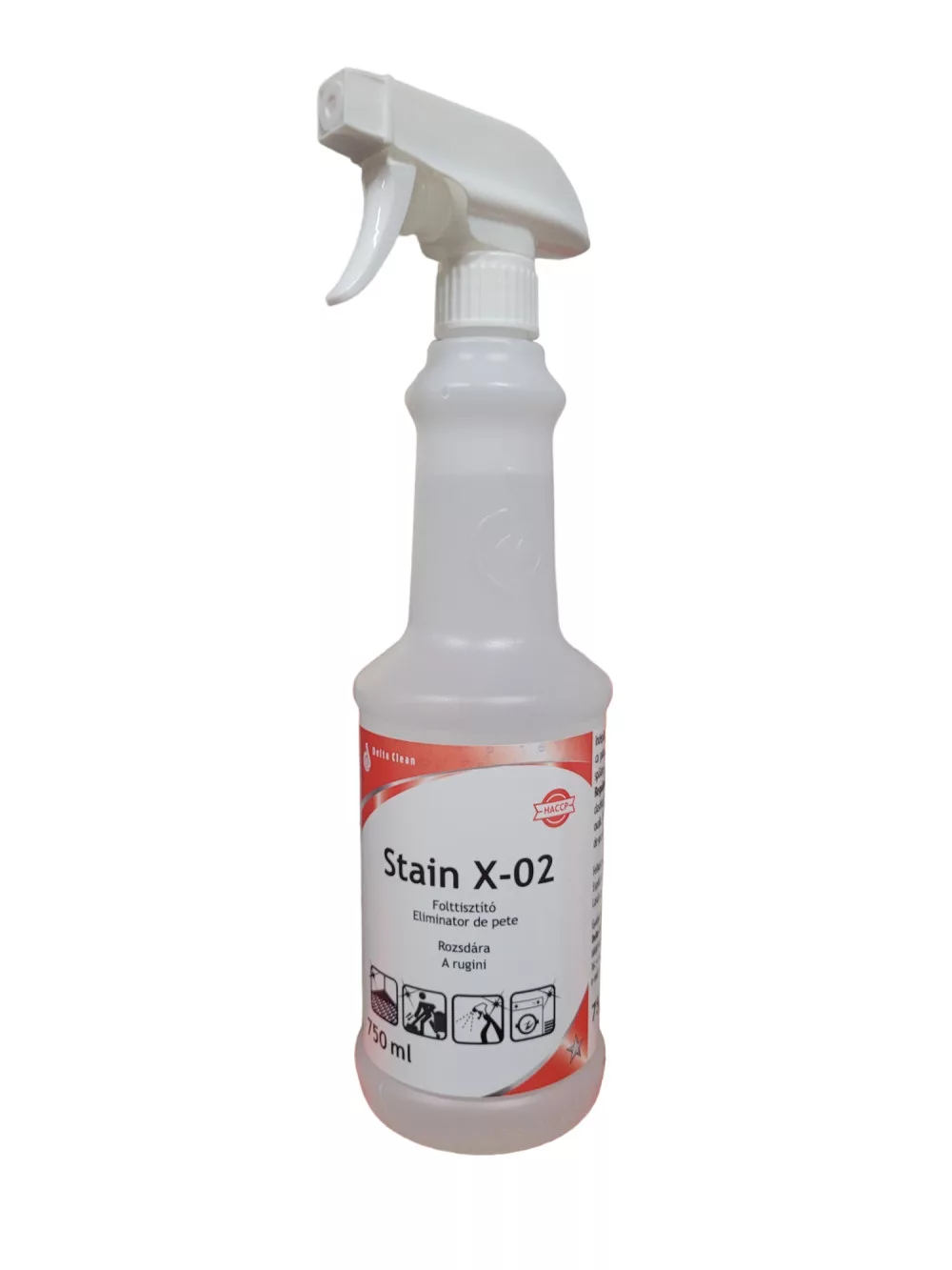 Folttisztító Stain X-02 750 ml - rozsda okozta folt eltávolító (12x750ml)