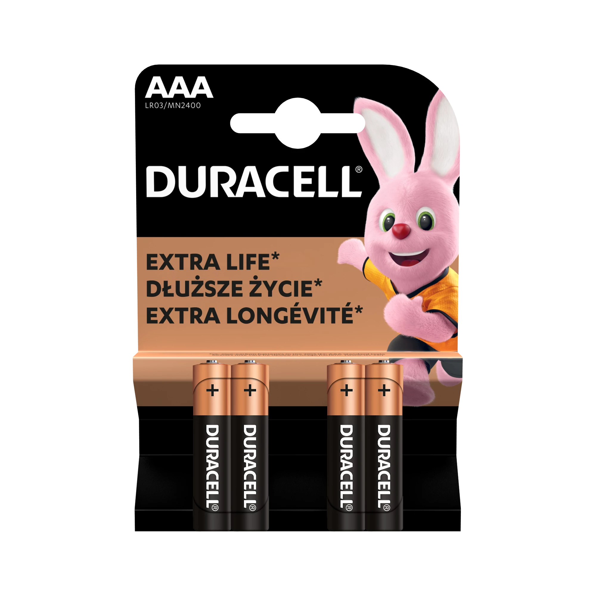 Duracell BSC 4 db AAA elem