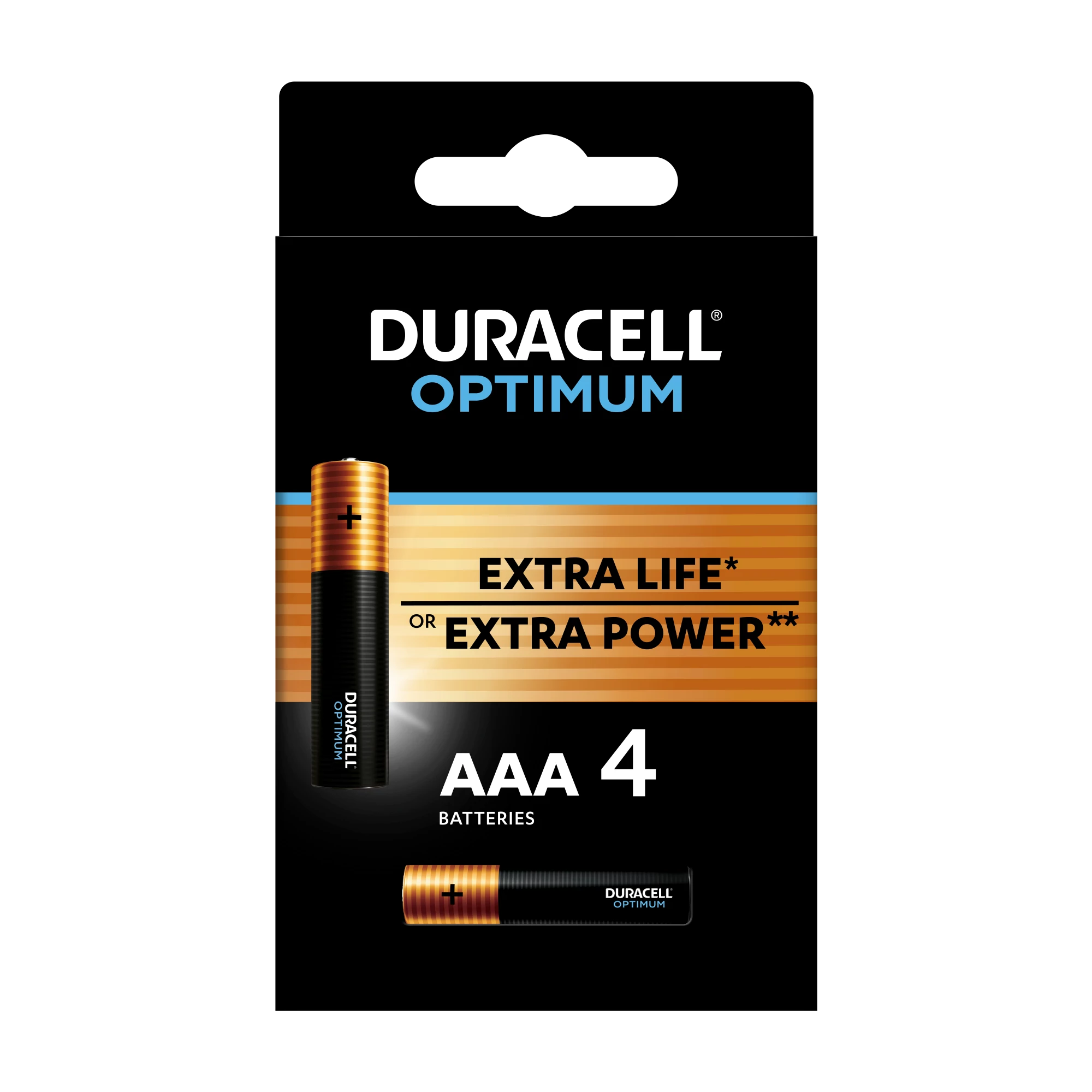 Duracell Optimum 4 db AAA elem