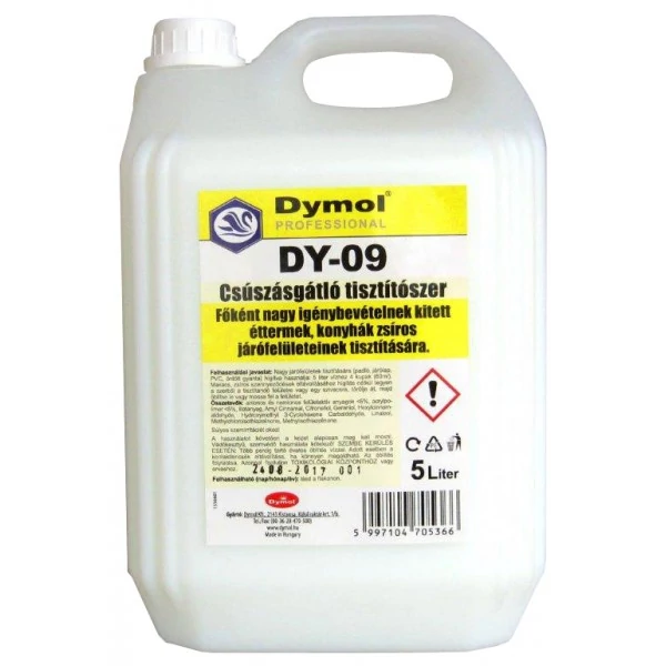 Dymol Professional DY-09 Csúszásgátló tisztítószer 5 liter