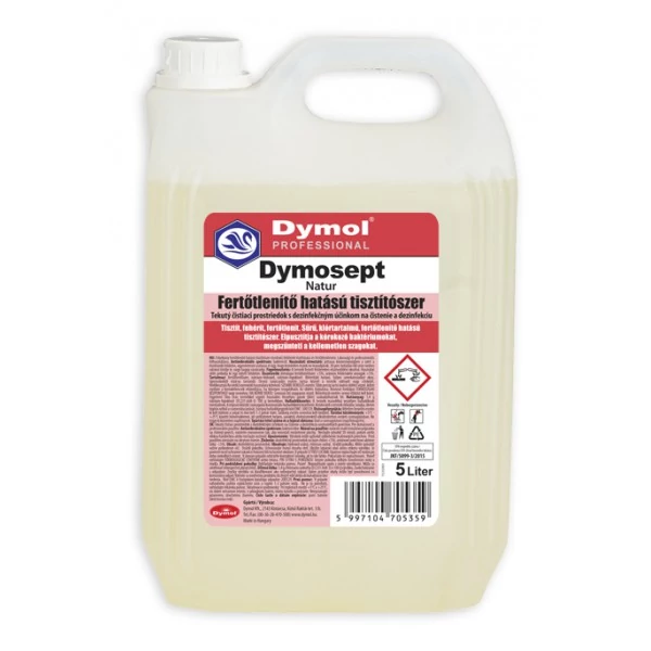 Dymol Professional Dymosept fertőtlenítő tisztítószer fenyő/natúr 5 liter