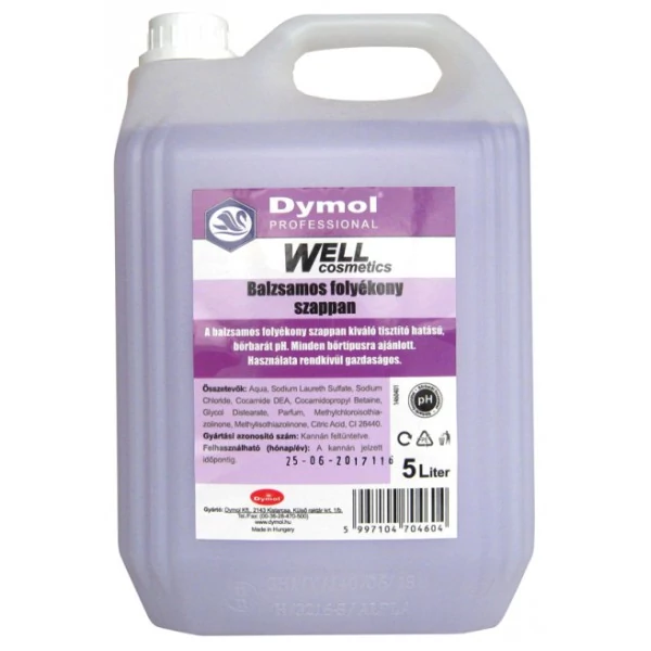 Dymol Professional Well folyékony szappan balzsamos 5 liter