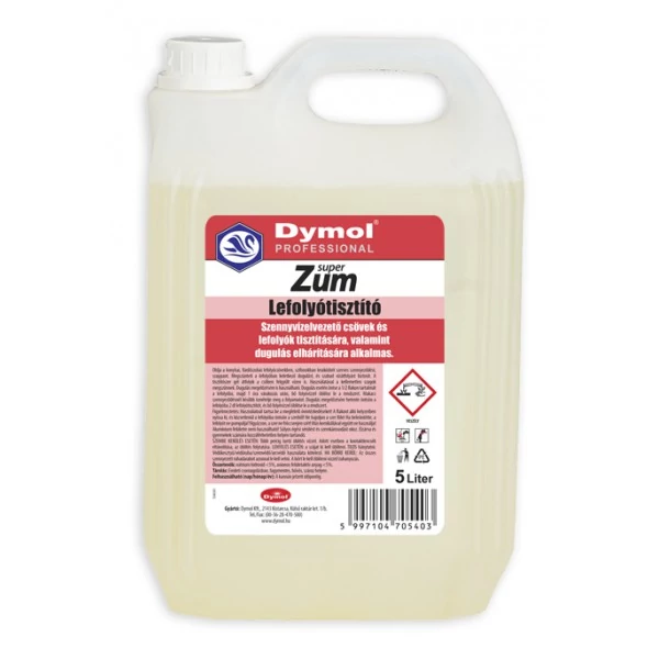 Dymol Professional ZUM lefolyótisztító 5 liter