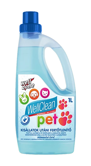 Well Done Well Clean PET kisállatok utáni fertőtlenítő – klórmentes